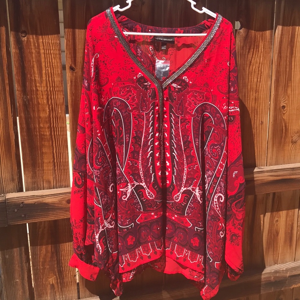 Lane Bryant trendy top